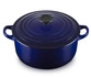 Le Creuset - garnek żeliwny emaliowany okrągły 20 cm 2,4 l Indigo
