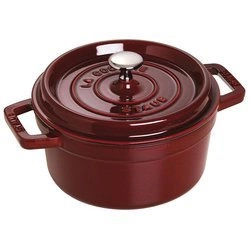 Staub - garnek żeliwny okrągły 2.2 l, grenadynowy