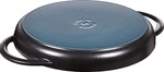 Staub - patelnia grillowa żeliwna czarna 30 cm