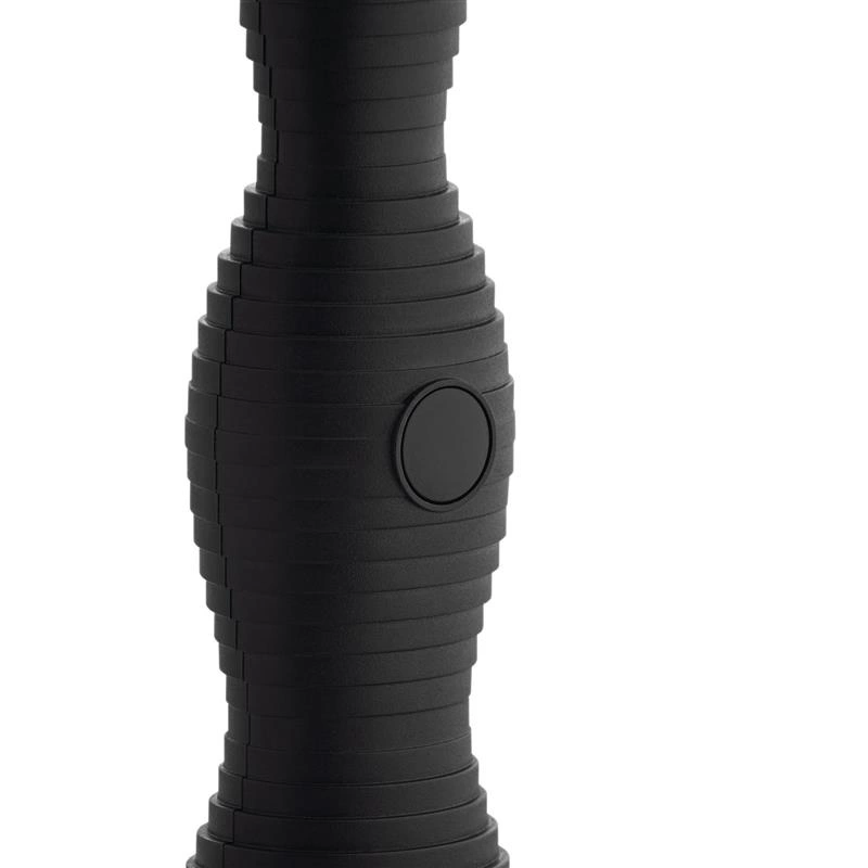 Alessi - spieniacz do mleka, czarny Pulcina