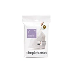 simplehuman - Worki na śmieci 20 szt. - rozm. F 25L