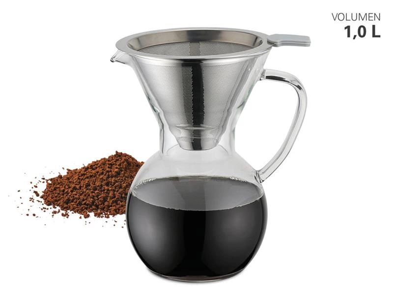 Weis - Zaparzacz do kawy 1 l POUR-OVER z filtrem