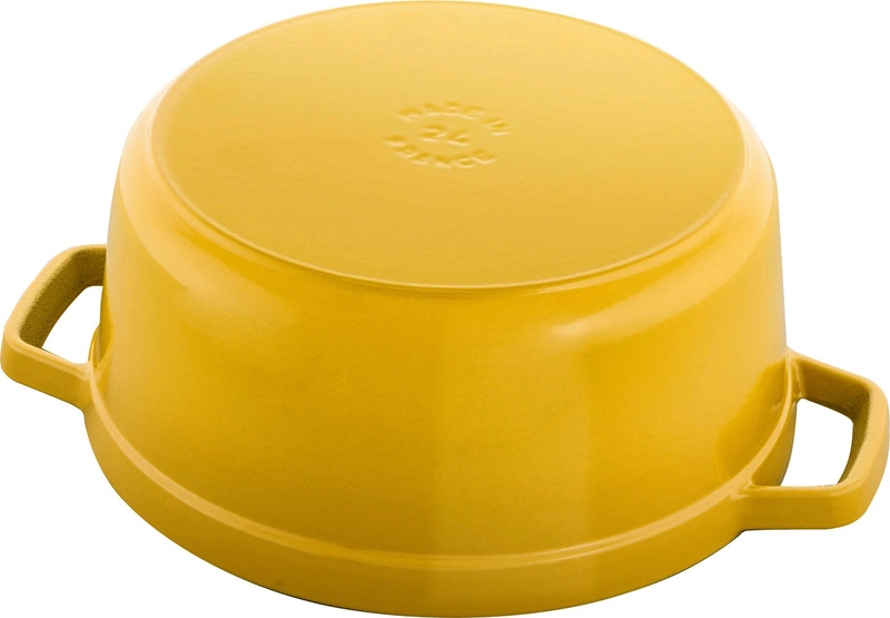 Staub - LA COCOTTE Garnek żeliwny okrągły 3.8 ltr cytrynowy