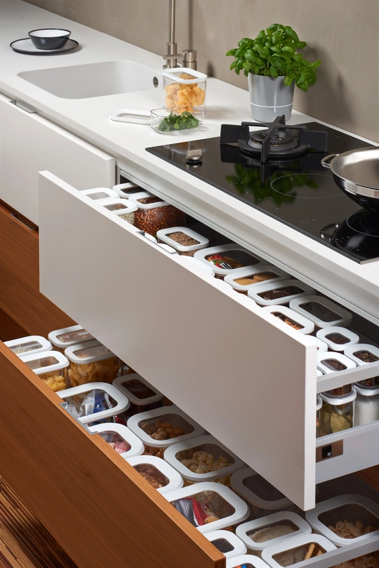 Mepal - Zestaw 7 pojemników na żywność Modula