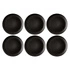 Seltmann - LIBERTY VELVET BLACK Zestaw 6 talerzy obiadowych 27.5 cm