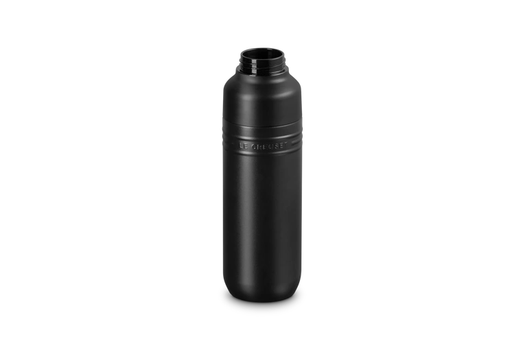 Le Creuset - Butelka termiczna na wodę 500 ml czarna