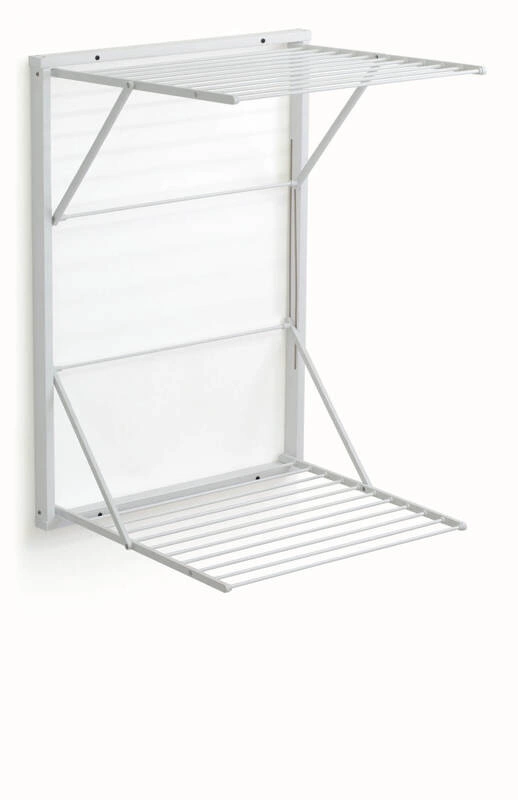 ARREDAMENTI - KORAL Naścienna suszarka na pranie - 98 x 69 cm, Biały