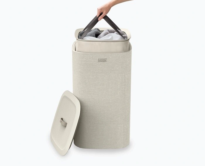 JOSEPH JOSEPH - Kosz na pranie Tota One 60L ecru