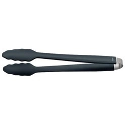 Kela - szczypce kuchenne, silikon, 30 cm, czarne Tom