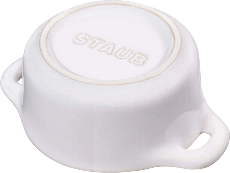 Staub - mini cocotte okrągły 200 ml, kość słoniowa