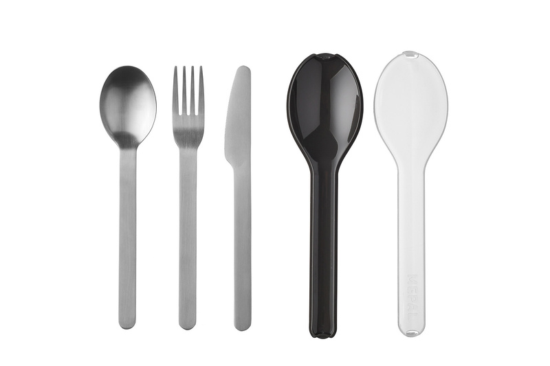 Mepal - Zestaw 3-szt. sztućców Ellipse nordic black