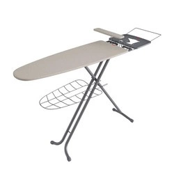 RAYEN - Deska do prasowania 120 x 40 cm z półką i deską