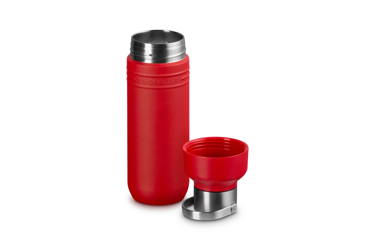 Le Creuset - Butelka termiczna na wodę 500 ml Wiśniowa