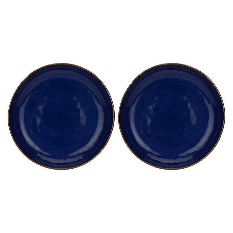 Rose&Tulipani - zestaw 2 misek okrągłych 30 cm Concerto Blu Cobalto