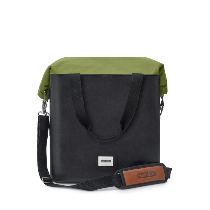 Black+Blum - Cooler bag, czarny/kolor mchu, NEW