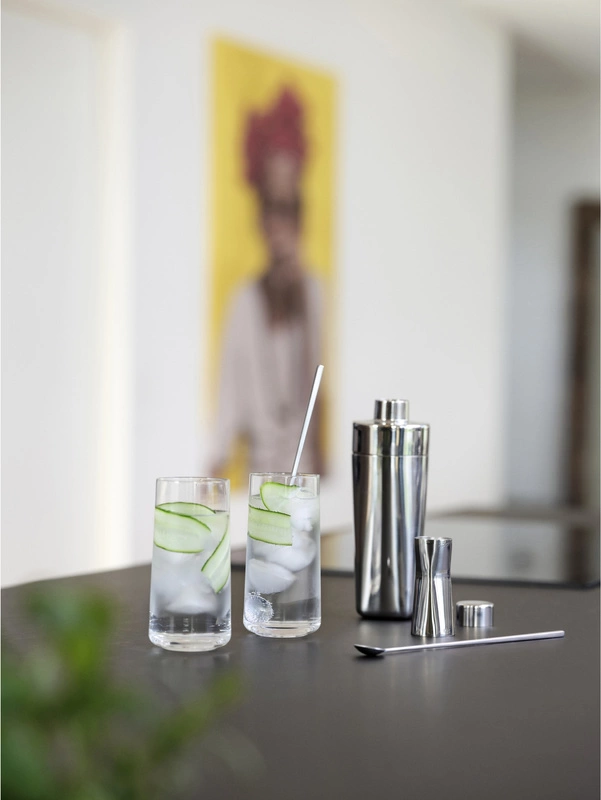 Zone Denmark - Miarka do alkoholu 25/50ml Rocks Stalowa