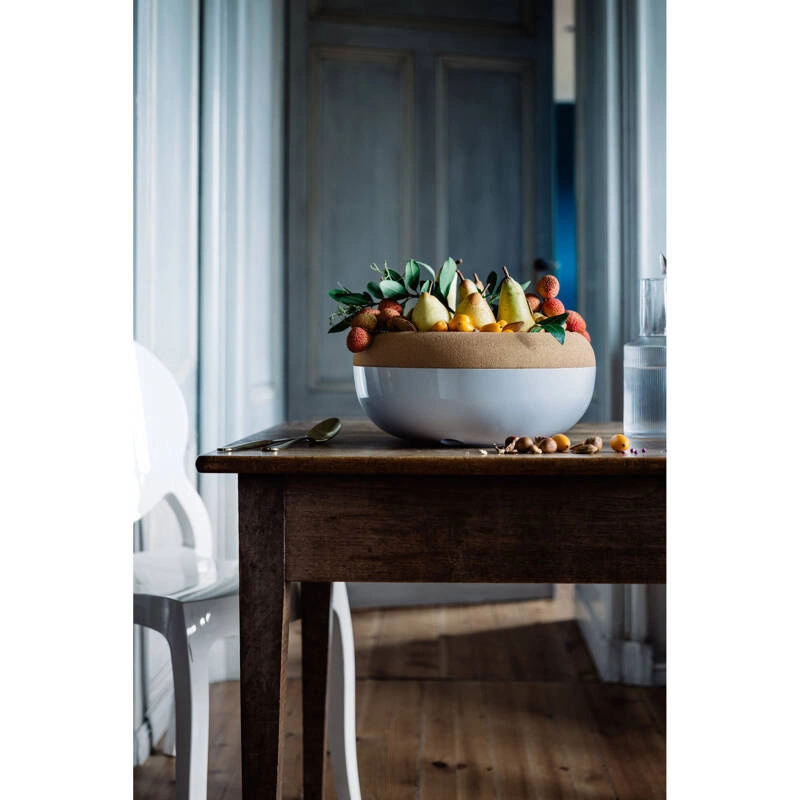 Emile Henry - Duża misa na owoce i warzywa 35,8cm- biały