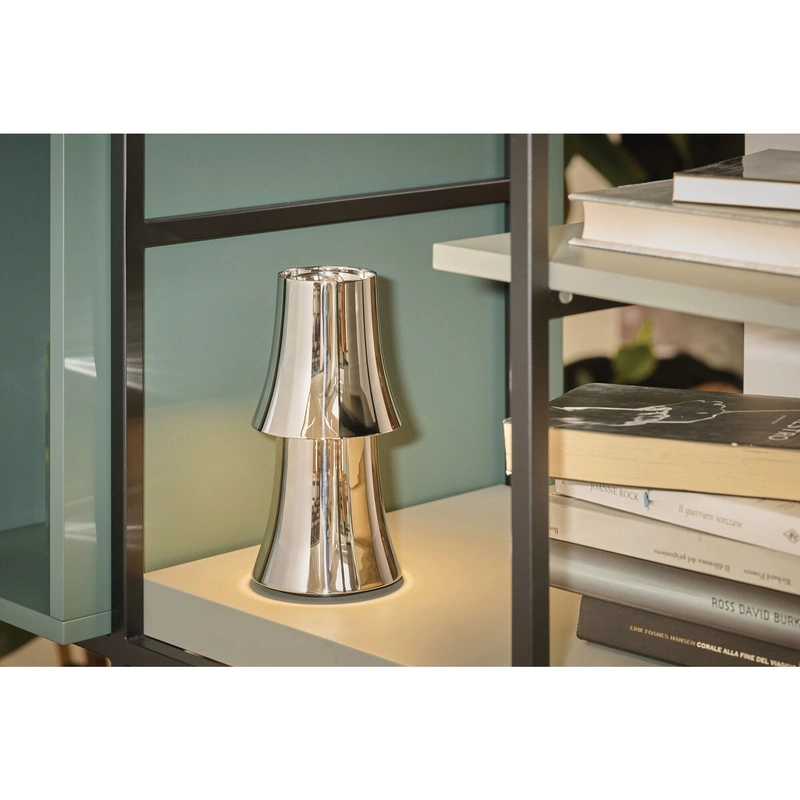 Alessi - lampa LED ze stali nierdzewnej