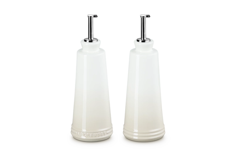 Le Creuset - Zestaw do oliwy i octu 300ml meringue