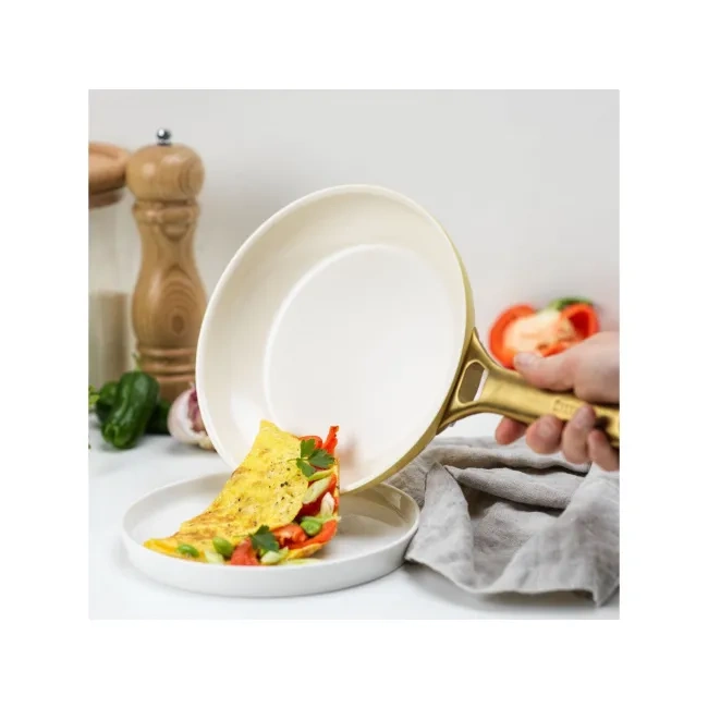 GreenPan - zestaw 10el. Garnków i patelni Padova reserve Light Yellow