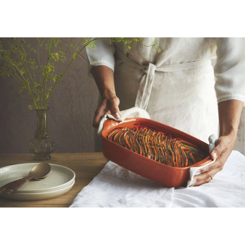 Emile Henry - Naczynie do zapiekania 22x14,5cm - czarny