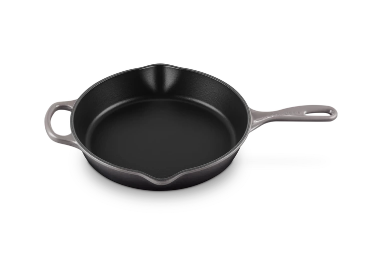 Le Creuset - patelnia żeliwna głęboka o smażenia i serwowania 26 cm flint