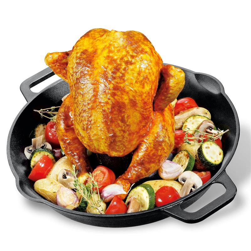 Kuchenprofi - stojak do kurczaka, śred. 28 x 9,5 cm, 0,1 l, żeliwo BBQ