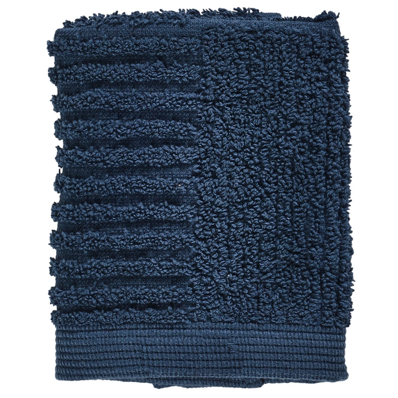Zone Denmark - Ręcznik do twarzy 30 x 30 cm Classic Dark Blue