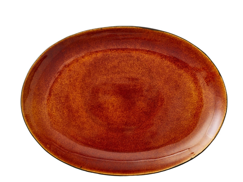 Bitz - Półmisek owalny 45 x 34 cm Black/Amber