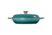 Le Creuset - garnek patelnia Gourmet Signature 30 cm 3,5 l bleu riviera