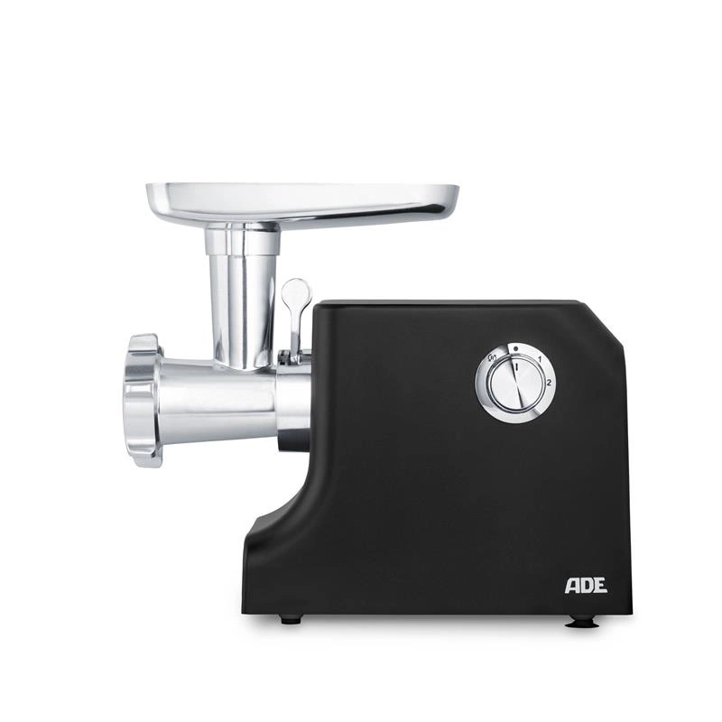ADE - elektryczna maszynka do mięsa, 37 x 18 x 31,5 cm, aluminium, czarna