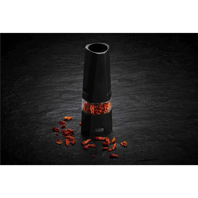 Lurch - młynek do chili lub czekolady, śred. 7 x 18 cm, czarny TANGO