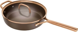 Zwilling - MILANO Patelnia sauté z pokrywką 28 cm brąz