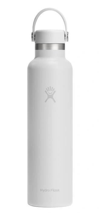 Hydro Flask - Butelka 24 oz Standard z nakrętką Flex,biały