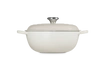 Le Creuset - Garnek żeliwny 26 cm meringue