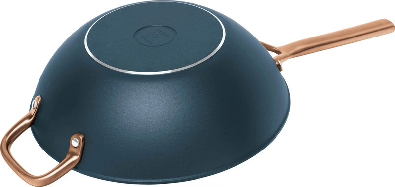 Zwilling - MILANO Wok z pokrywką 30 cm niebieski