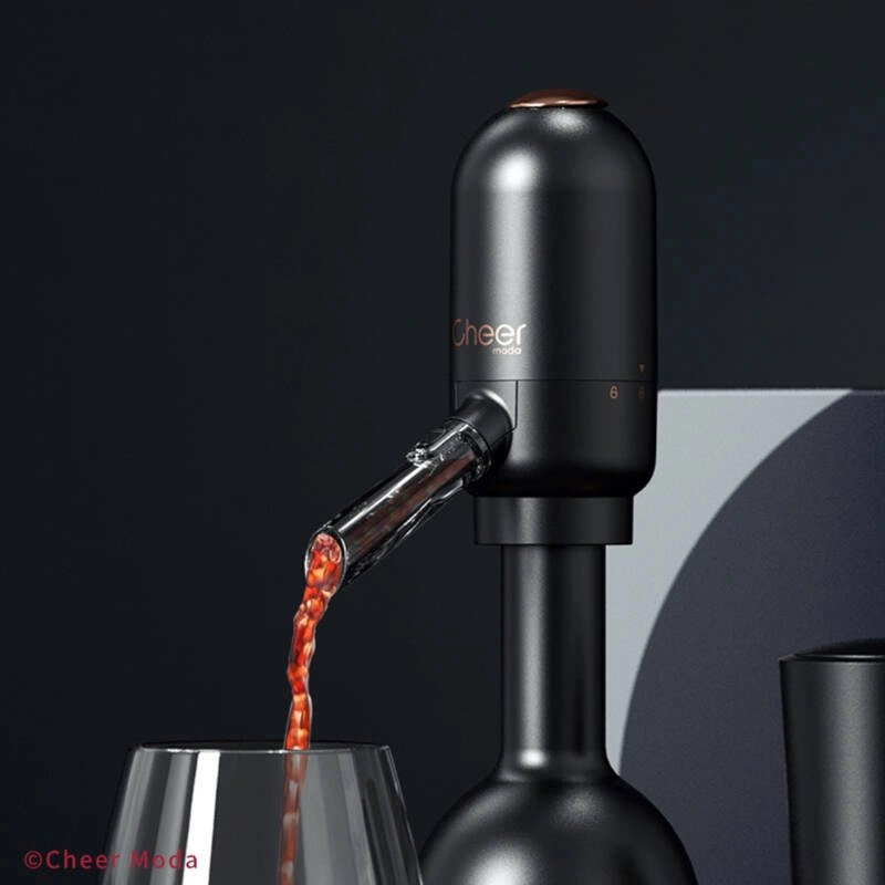 Cheer Moda - Elektryczny aerator i dyspenser do wina Pica
