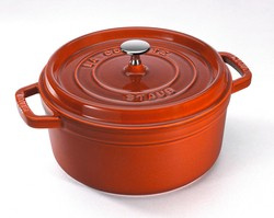 Staub - garnek żeliwny cynamonowy 6,7 l 28 cm
