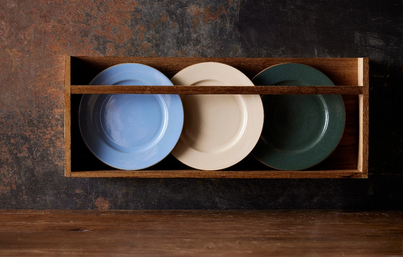 Bitz - Talerz 27 cm Wood/Forest Stoneware