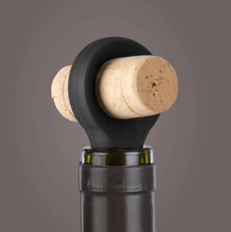 VACU VIN - Korki do butelki czarne 2szt