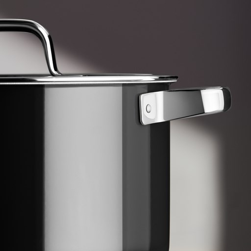 WMF - Wysoki garnek 20 cm czerń Fusiontec Mineral Pro