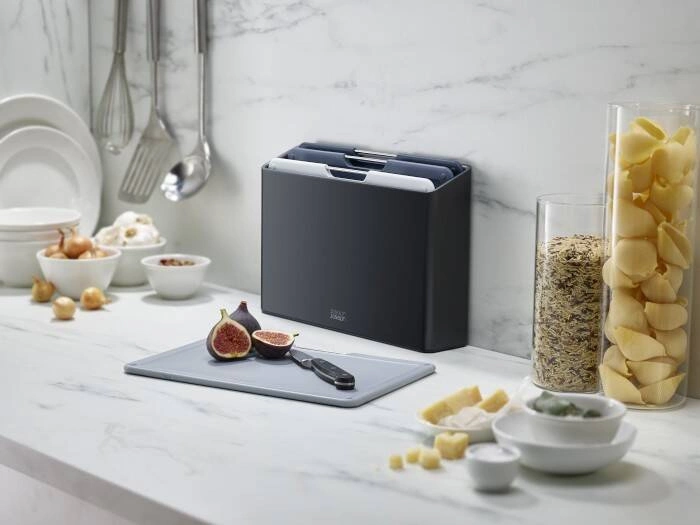 Joseph Joseph - Zestaw 4 desek do krojenia M, grafitowy Folio