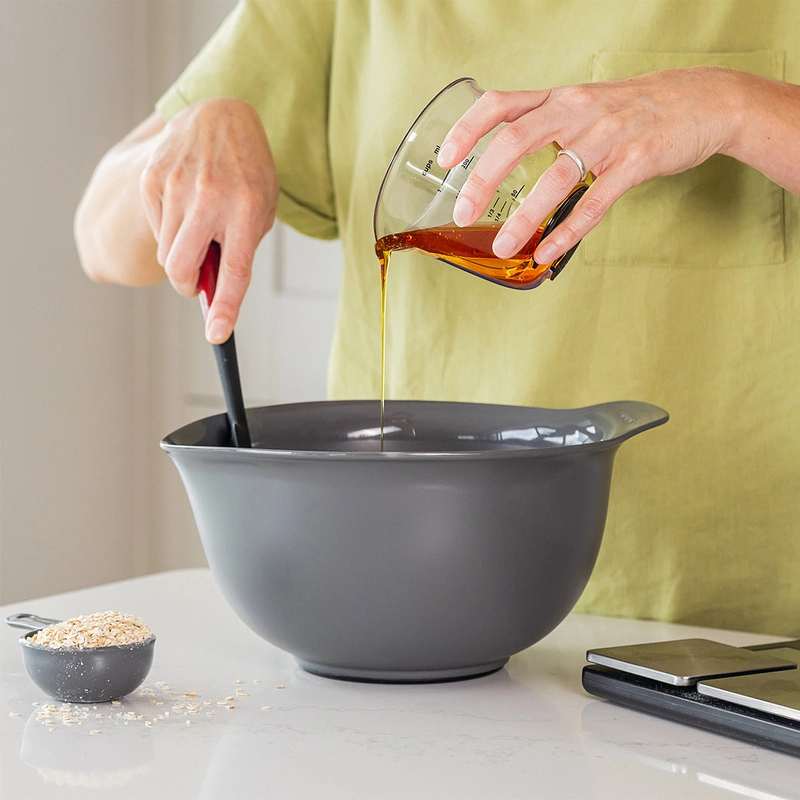 KitchenAid Culinary Tools - miski kuchenne 3 szt. Charcoal Grey