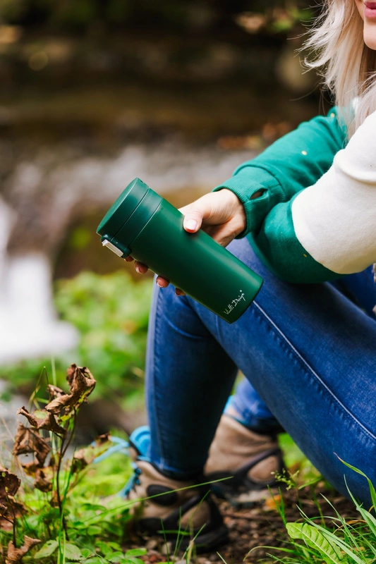 Vialli Design - Kubek termiczny 400ml FUORI zielony