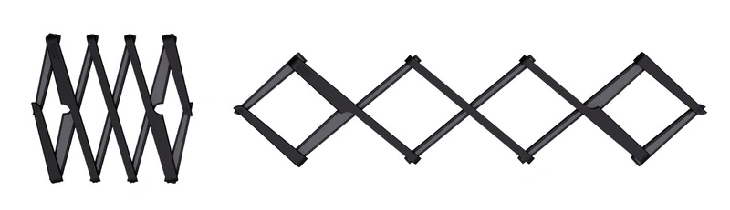 Joseph Joseph - Podstawka pod naczynia STRETCH, czarna