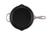 Le Creuset - patelnia żeliwna głęboka o smażenia i serwowania 26 cm flint