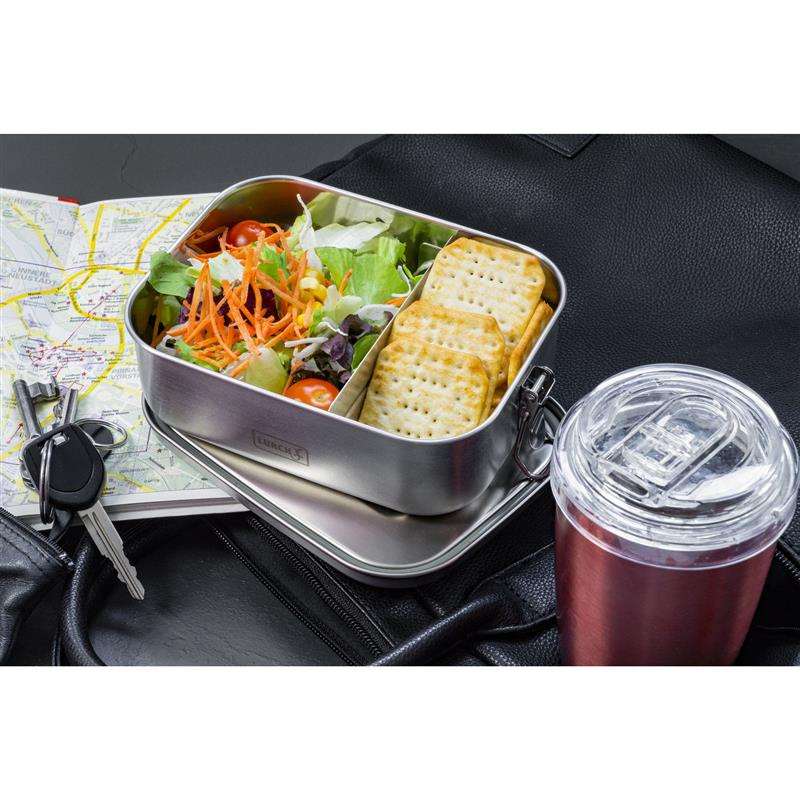 Lurch - pojemnik na żywność, stal nierdzewna, 0,8 l Snap