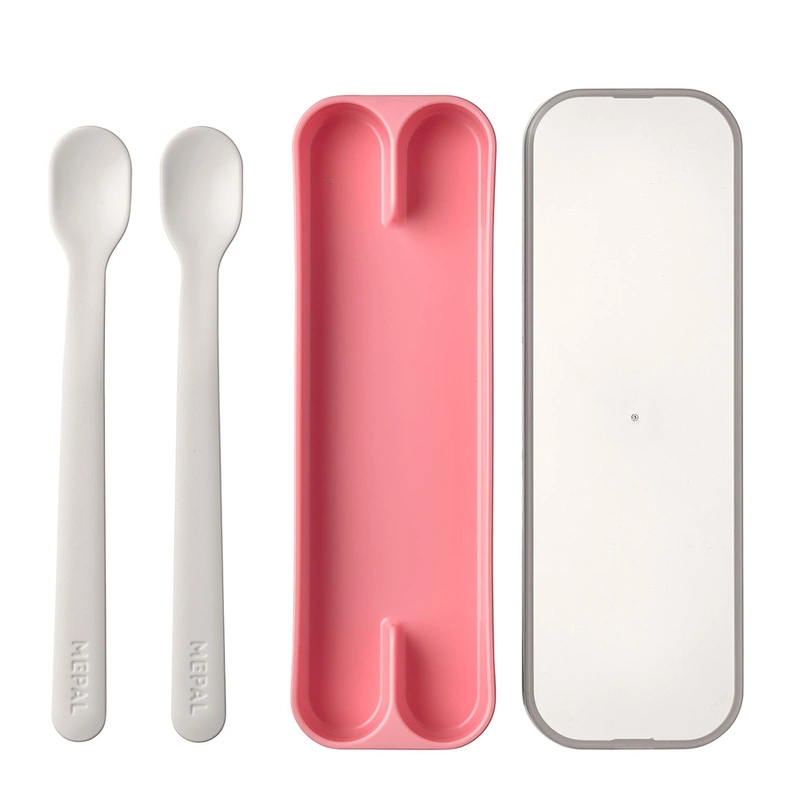 Mepal - 2 Łyżki do karmienia Mio Deep Pink