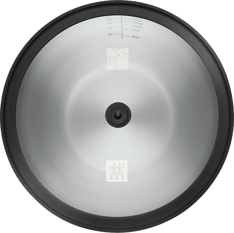 Zwilling - FRESH & SAVE Zestaw 2 stalowych misek z pokrywką - srebrny