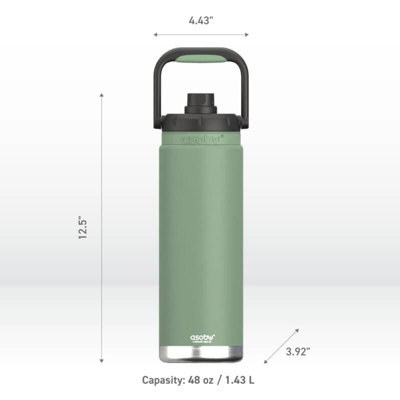 Asobu - butelka THE CANYON JUG BASIL GREEN 1,48L